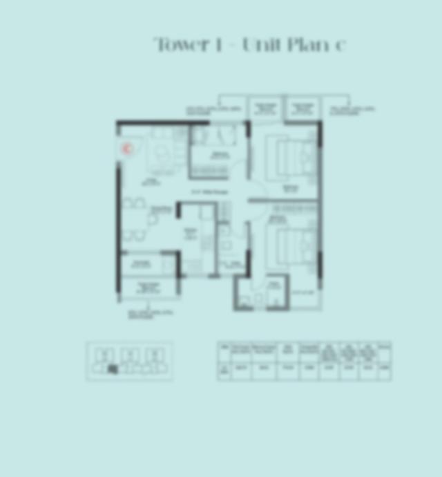 2.5 BHK floor plan (locked)