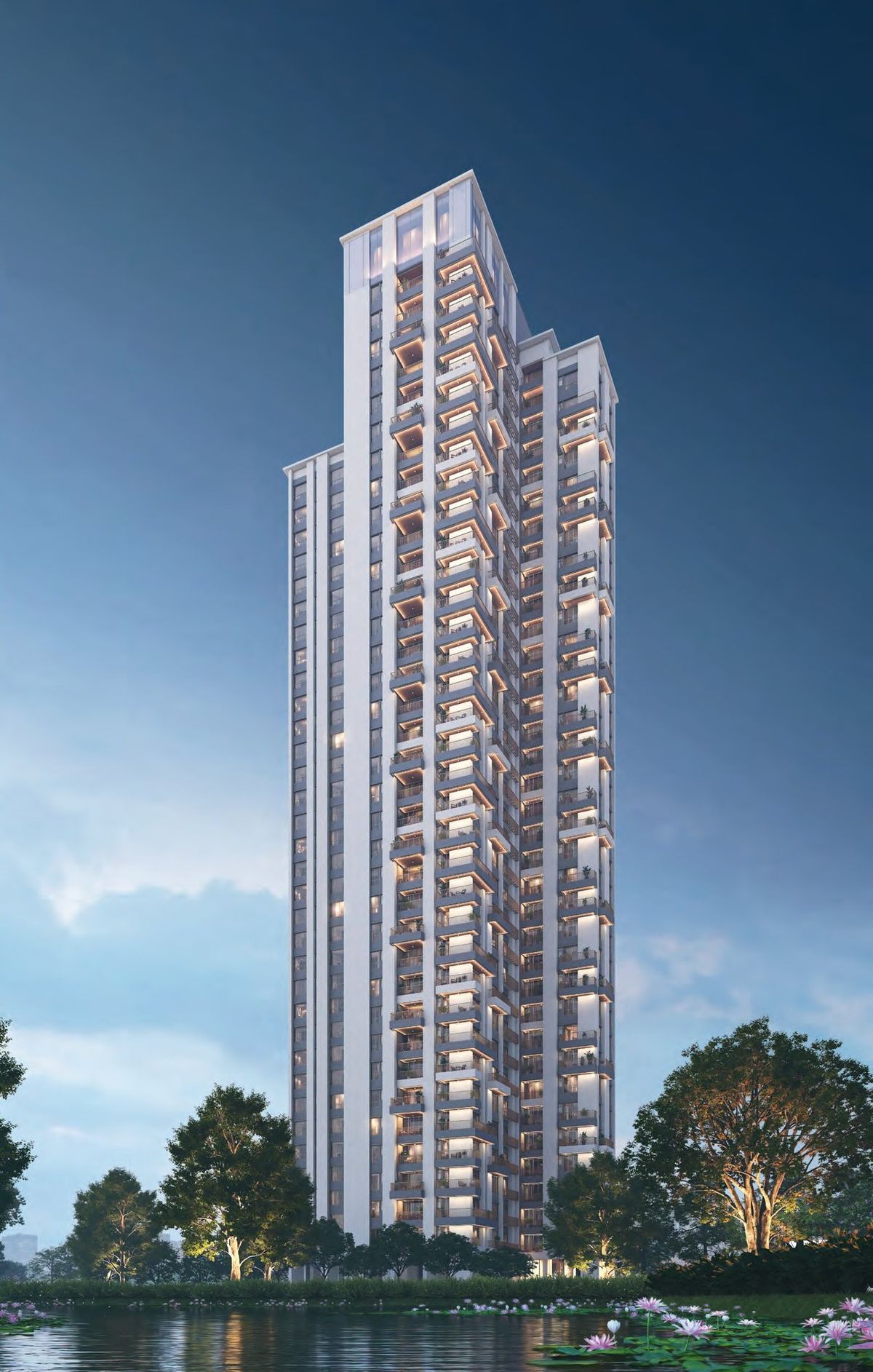 Blu at Siddha Sky, Kolkata – artist's impression