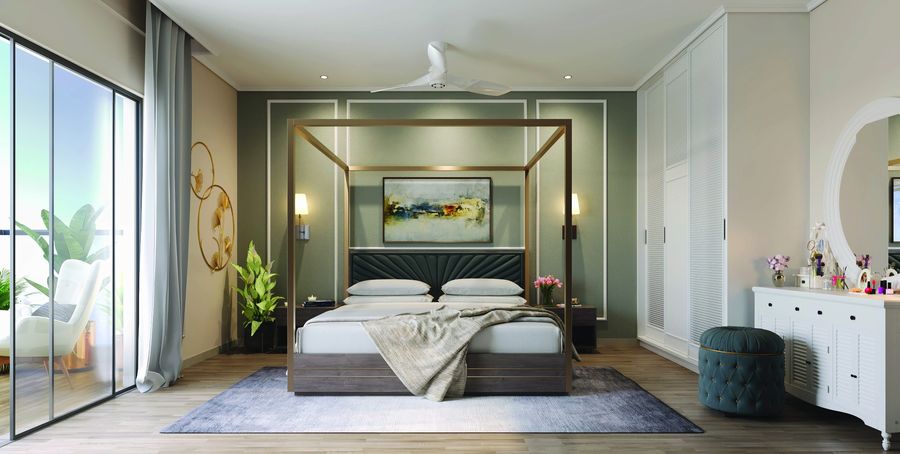 Master bedroom