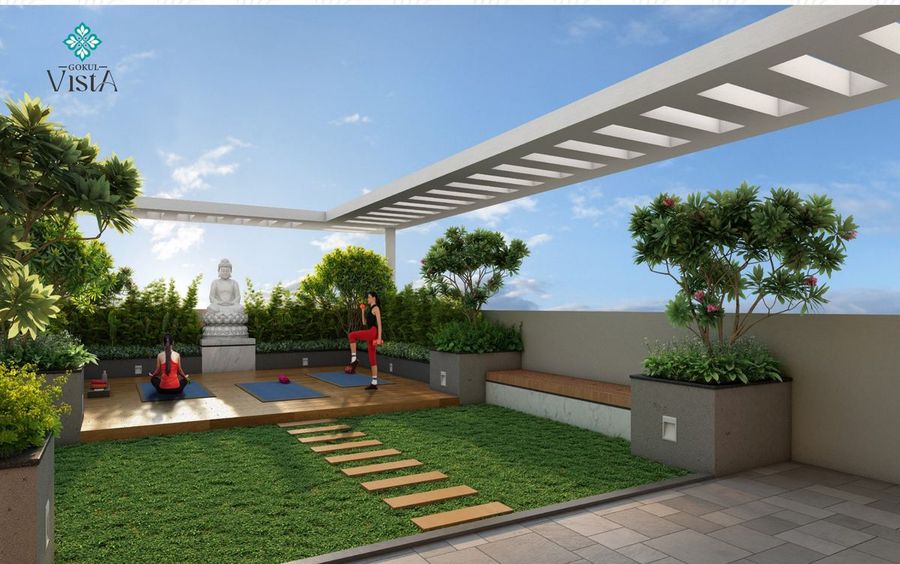 Rooftop garden