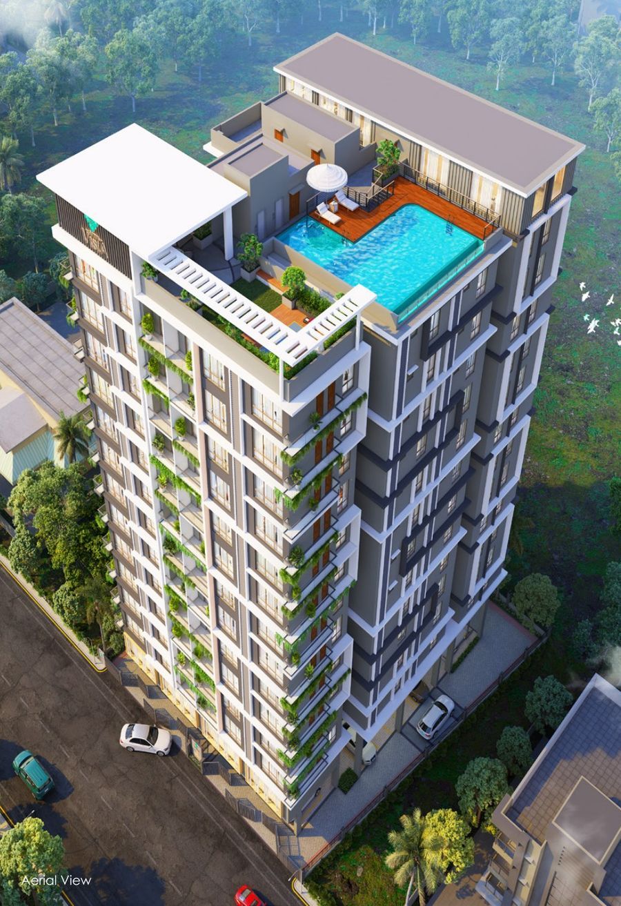 Gokul Vista, Nagerbazar – artist's impression