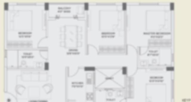 4 BHK floor plan (locked)
