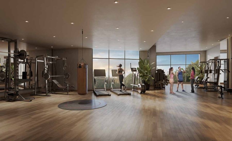 Indoor gymnasium