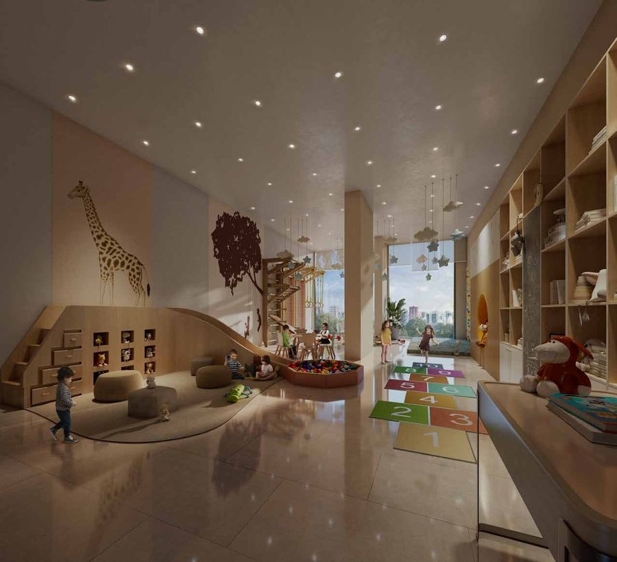 Kids’ play room