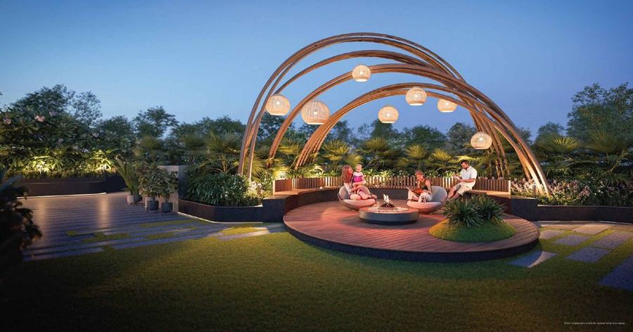 Twilight sky lounge