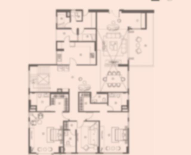 Duplex floor plan (locked)